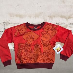 Disney Pixar NWT Toy Story Unisex Kids Sweatshirt Size 5